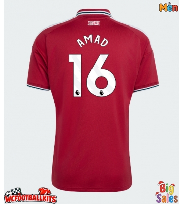 Manchester United Amad Diallo #16 Replica Home Stadium Shirt 2026-27 Short Sleeve